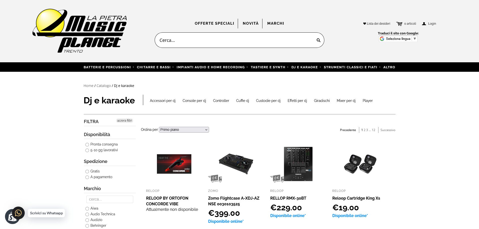 E-COMMERCE AVANZATO